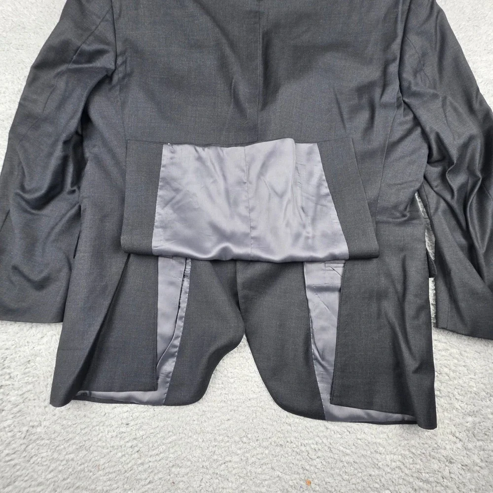 Peter Millar Sport Coat Mens 46R Charcoal Gray 100% Wool 2-Button Blazer‎ Canada